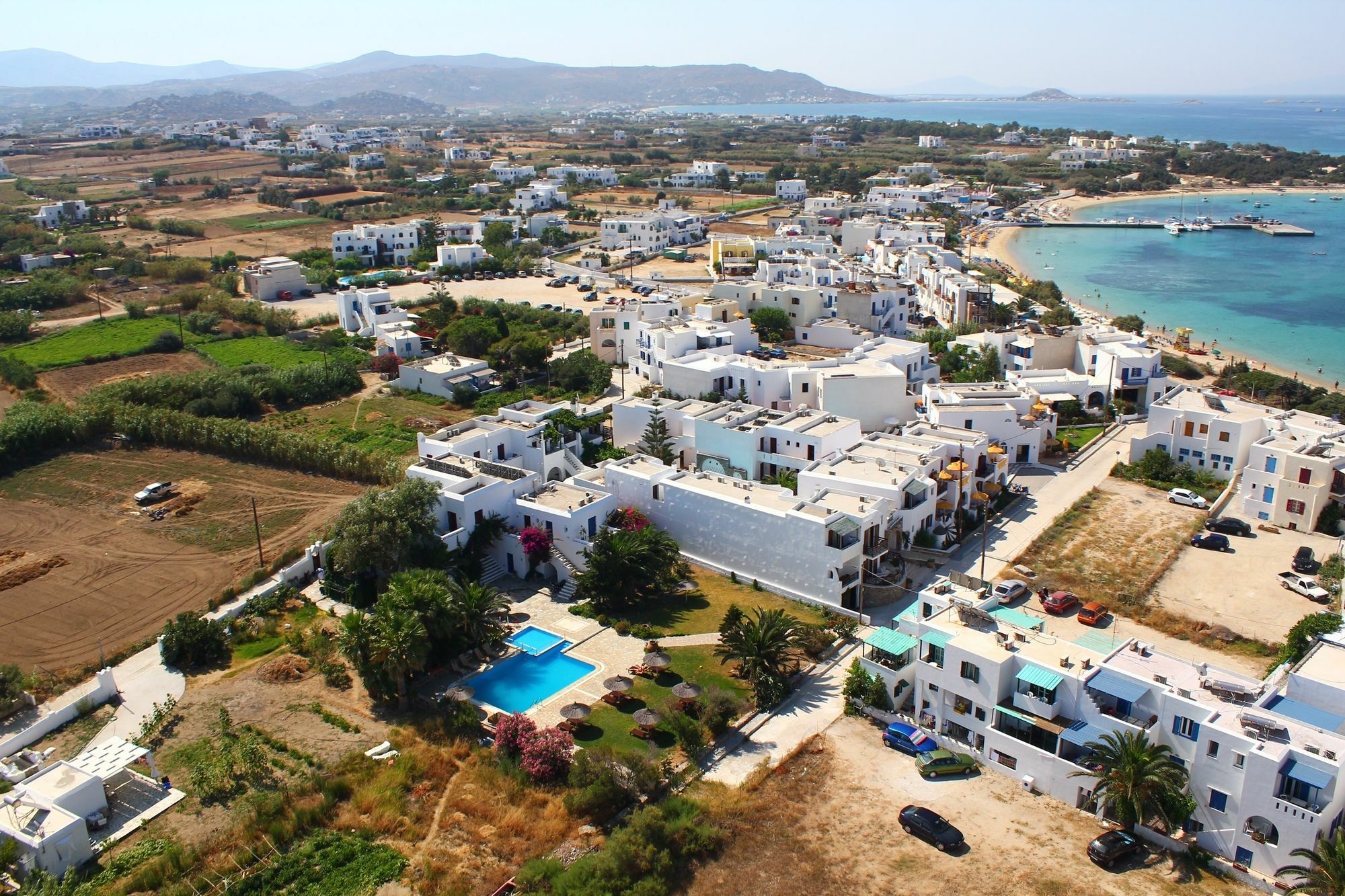 Antonina Hotel Agia Anna  Buitenkant foto
